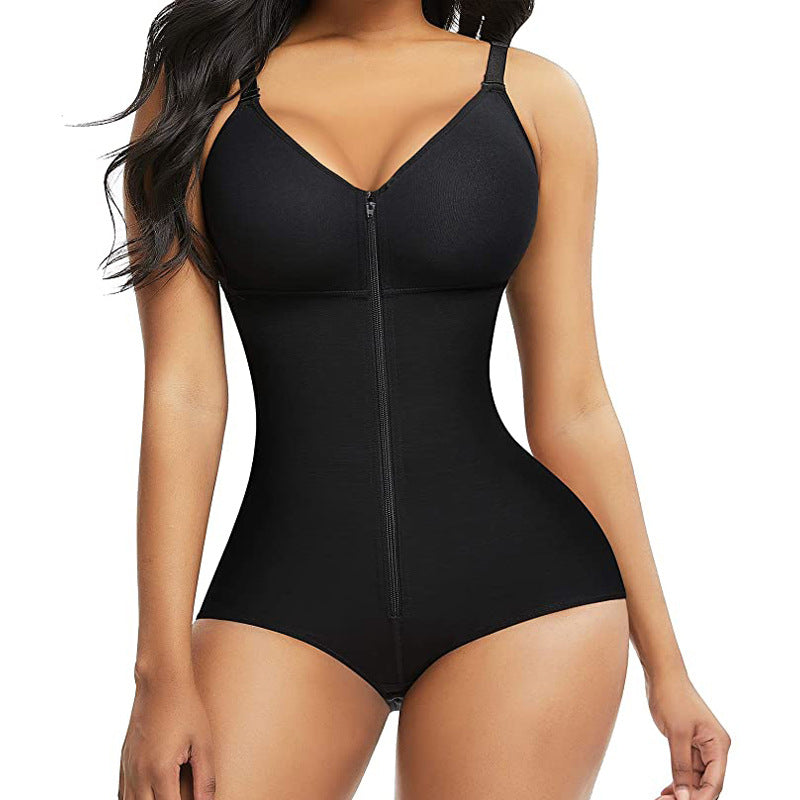 Sorelli Seamless Zipper One-Piece Corset