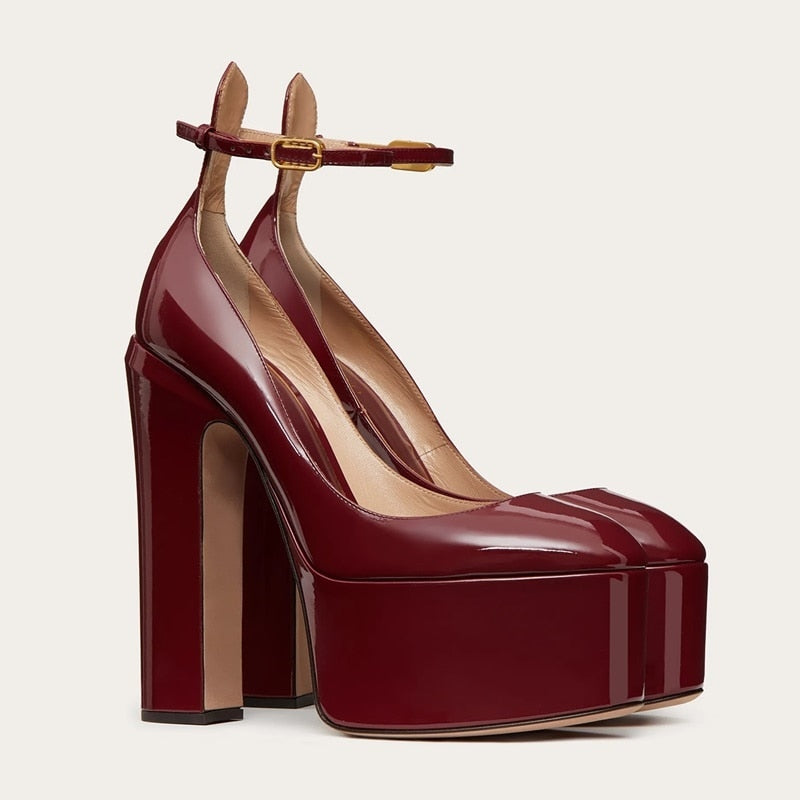 Fall vibes high heels