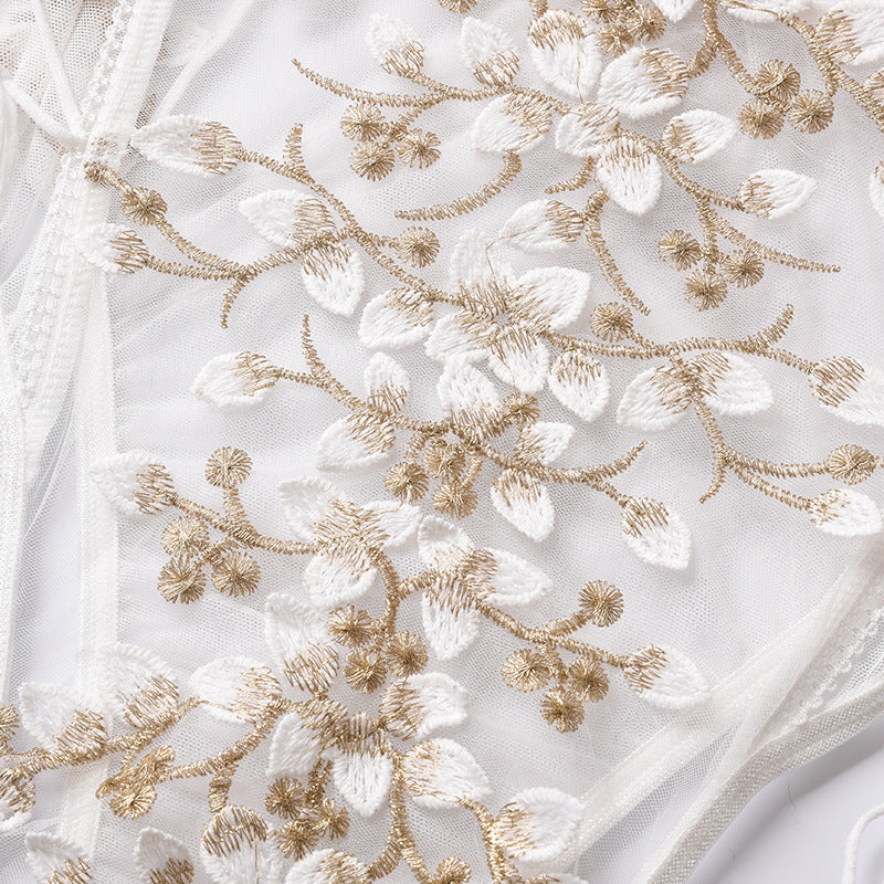 Sorelli Fleur Éternelle Lace Corset Bodysuit