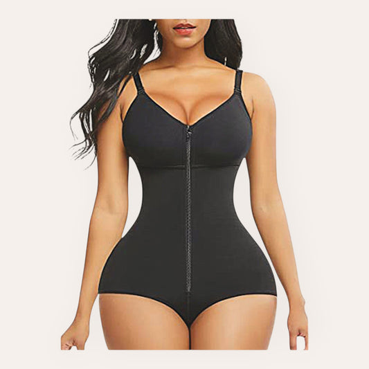 Sorelli Seamless Zipper One-Piece Corset